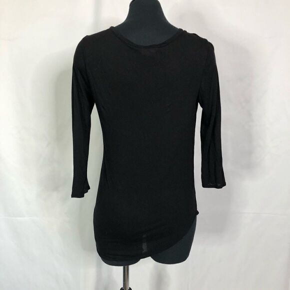 AG Basic Black Soft Blouse - Women’s S - Picture 2 of 6